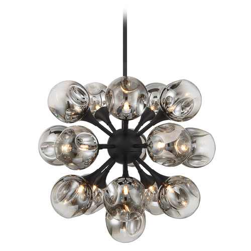 Savoy House Lighting Matisse Matte Black Chandelier