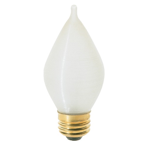 Satco Lighting Incandescent C15 Light Bulb Medium Base 120V Dimmable by Satco S2715