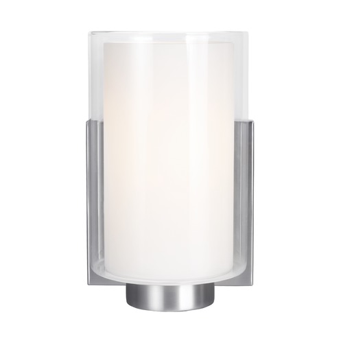 Bergin Wall Sconce in Satin Nickel by Visual Comfort Studio