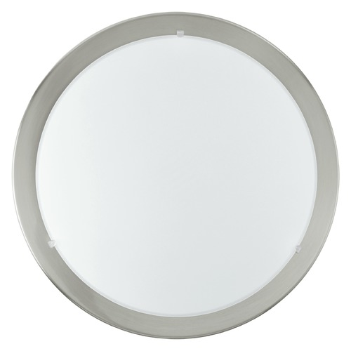 Planet Matte Nickel Flush Mount by Eglo Lighting