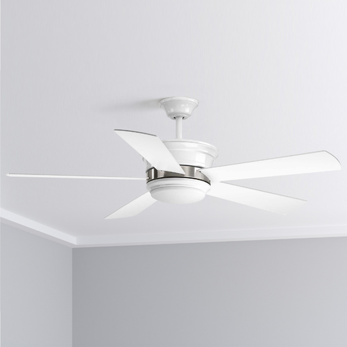 Progress Lighting Harranvale White LED Ceiling Fan by Progress Lighting P2540-3030K