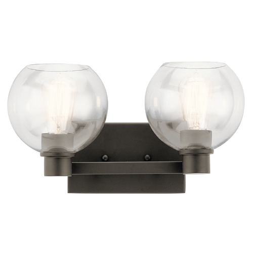 Kichler Lighting Transitional Bathroom Light Olde Bronze Harmony by Kichler Lighting 45893OZ