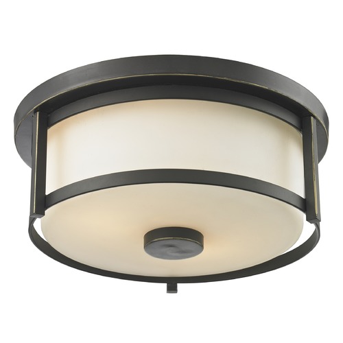 Savannah Olde Bronze Flush Mount by Z-Lite