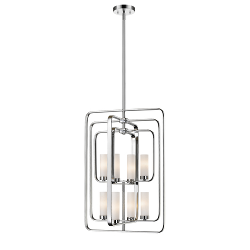 Z-Lite Aideen Chrome Pendant by Z-Lite 6000-8B-CH