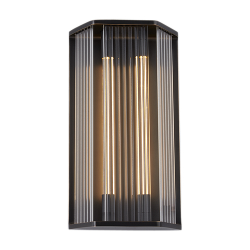 Alora Lighting Elisa Carlucci Sabre Urban Bronze LED Vertical Bathroom Light