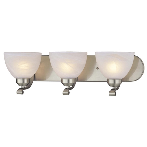 Minka Lavery 3-Light Bathroom Light in Brushed Nickel by Minka Lavery 5423-84