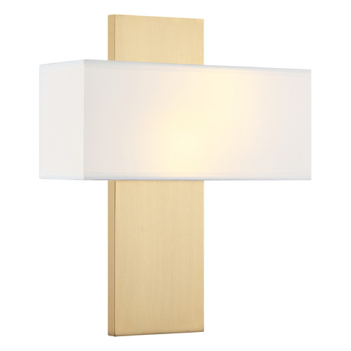 Matteo Lighting Stafford Aged Gold Brass LED Sconce