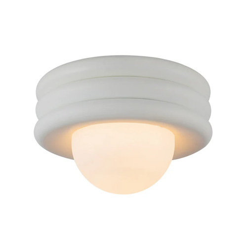 Alora Lighting Harvey Antique White Flushmount Light