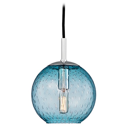 Hudson Valley Lighting Rousseau Pendant in Polished Chrome by Hudson Valley Lighting 2007-PC-BL