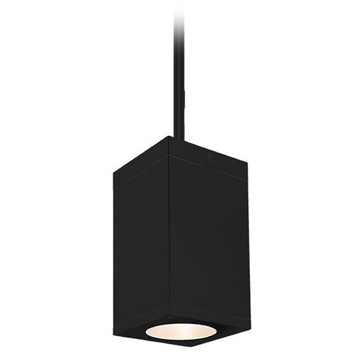 WAC Lighting Cube Arch Black LED Outdoor Hanging Light by WAC Lighting DC-PD05-F827-BK