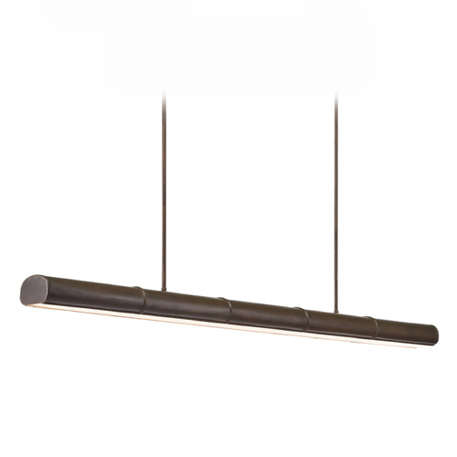 Currey and Company Lighting Currey and Company Lyon Bronze Verdigris LED Island Light 9000-0862