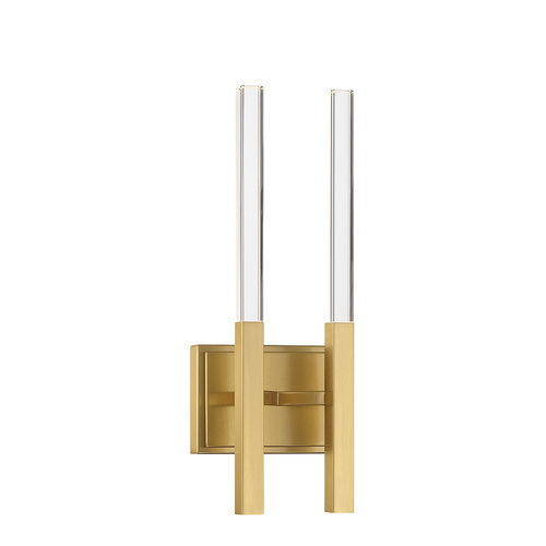 Benicio 18-Inch LED Double Wall Sconce in Gold by Eurofase
