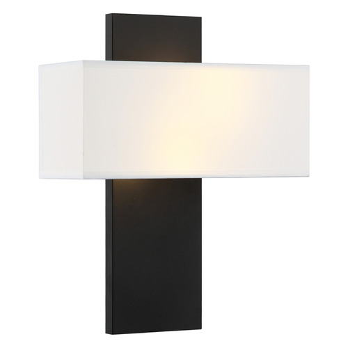 Matteo Lighting Stafford Matte Black LED Sconce
