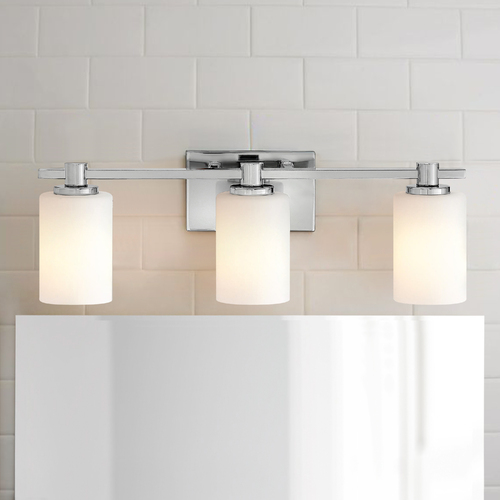 Karlie 3-Light Chrome Bath Light by Hinkley Lighting