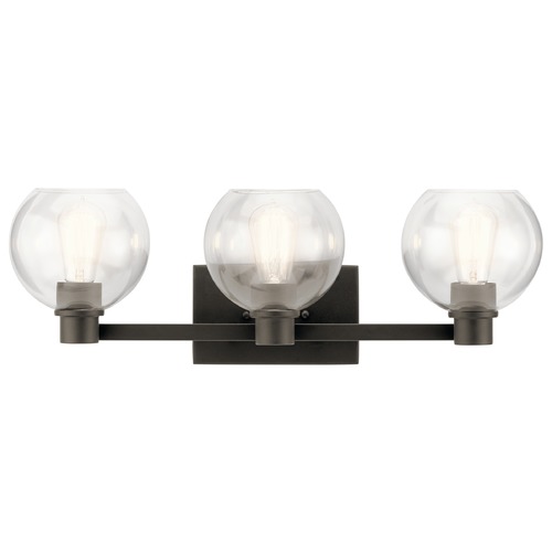 Kichler Lighting Transitional Bathroom Light Olde Bronze Harmony by Kichler Lighting 45894OZ