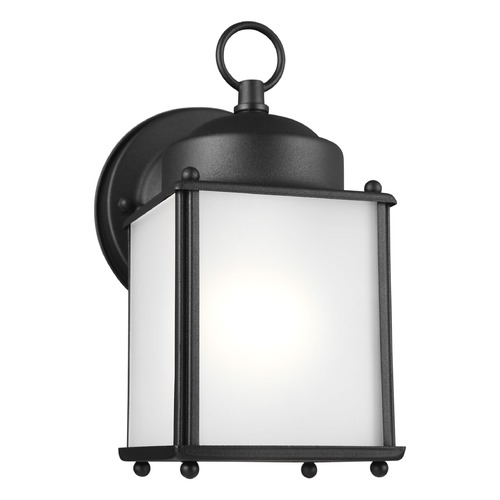 Generation Lighting New Castle Black Outdoor Wall Light by Generation Lighting 8592001-12