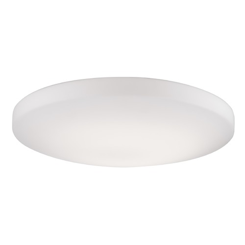 Kuzco Lighting Modern White LED Flush Mount with White Shade 3000K 2285LM by Kuzco Lighting FM11019-WH