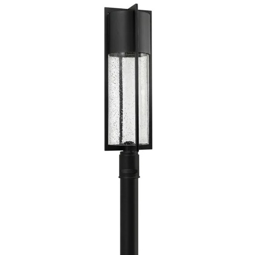 Hinkley Shelter Large 12V LED Outdoor Post Top in Black by Hinkley 1321BK-LV