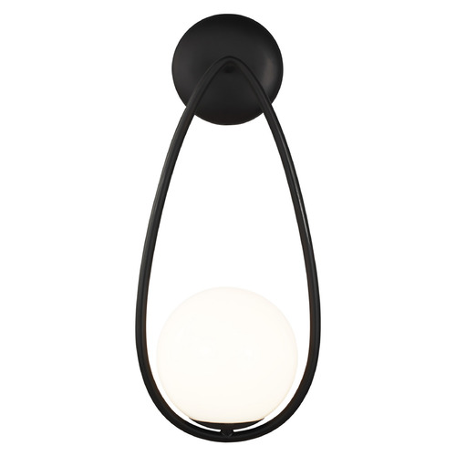 Visual Comfort Studio Collection Aerin Galassia Midnight Black LED Sconce