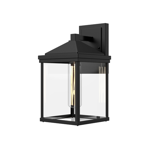 Alora Lighting Larchmont Textured Black Outdoor Wall Light