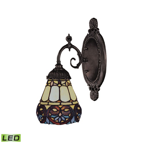 Elk Lighting Elk Lighting Mix-N-Match Tiffany Bronze LED Sconce 071-TB-21-LED