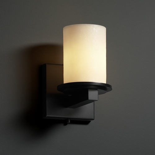 Justice Design Group Justice Design Group Candlearia Collection Sconce CNDL-8771-10-CREM-MBLK