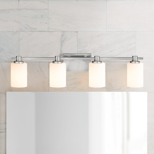 Karlie 4-Light Brushed Nickel Bath Light by Hinkley Lighting