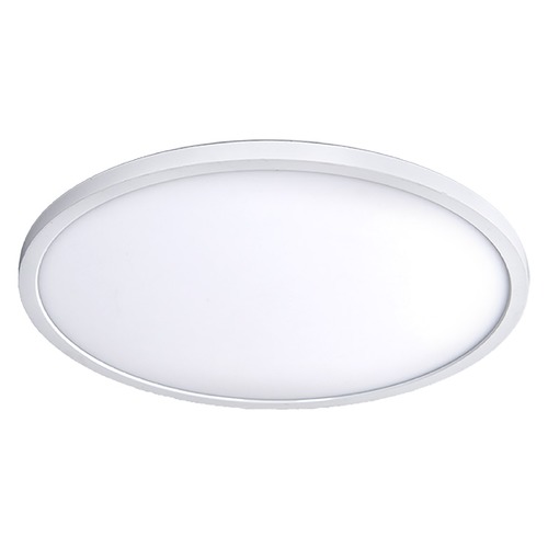 Round White LED Flush Mount by WAC Lighting