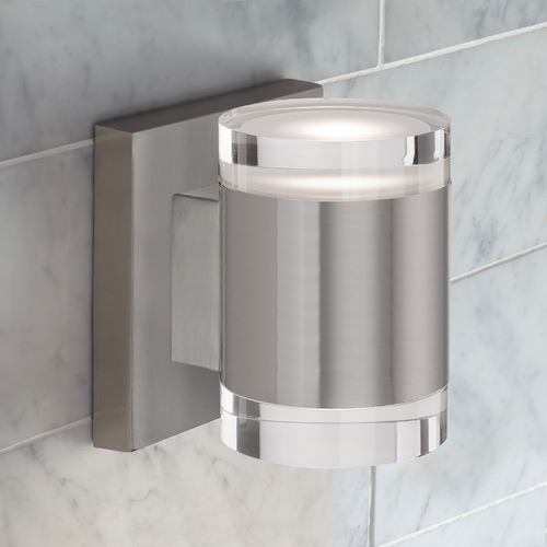 Modern Brushed Nickel LED Sconce 3000K 868LM by Kuzco Lighting