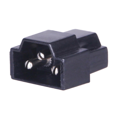 Under Cabinet Light End-to-End Connector in Black by Craftmade Lighting