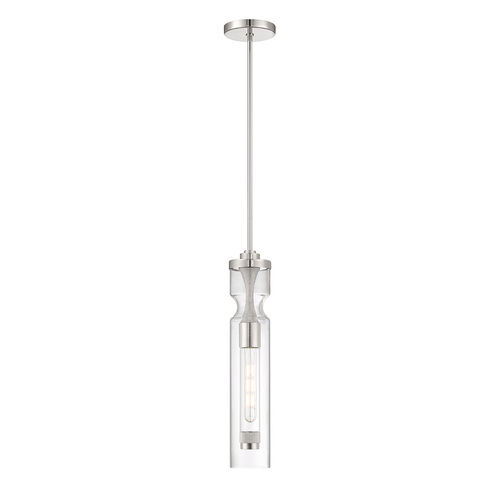 Mistero 21-Inch Pendant in Satin Nickel by Eurofase Lighting