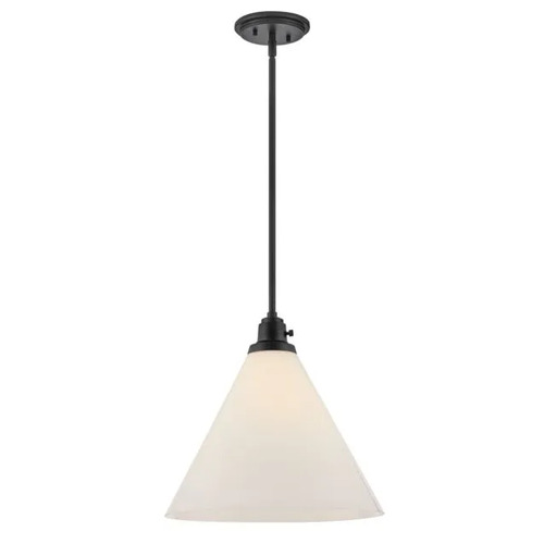 Arti Medium Pendant in Black by Hinkley Lighting