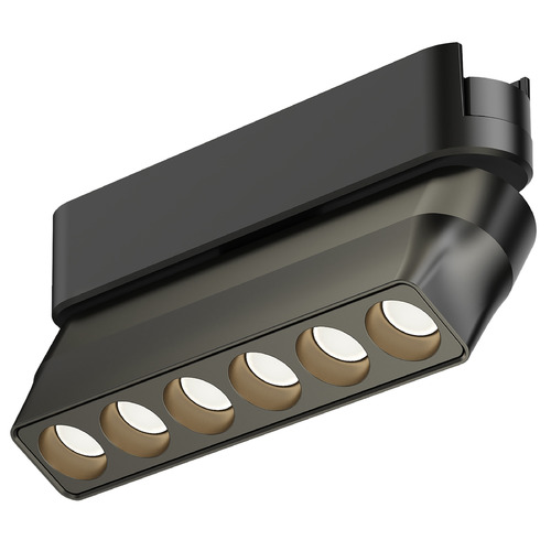 Continuum 5-Inch LED Gimbal Optic Track Light in Black by ET2 Lighting