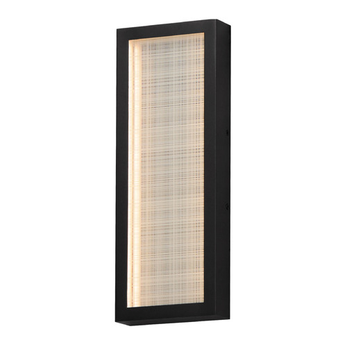 Highlander Black LED Outdoor Wall Light by ET2 Lighting
