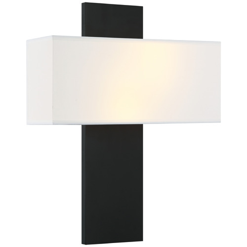 Matteo Lighting Stafford Matte Black LED Sconce