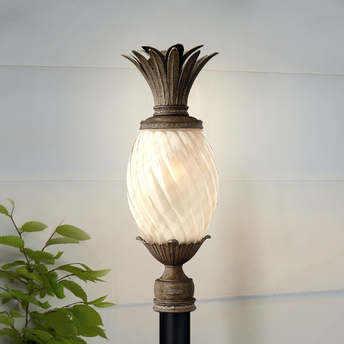 Hinkley Plantation 25.25-Inch Outdoor Post Light in Pearl Bronze by Hinkley Lighting 2121PZ