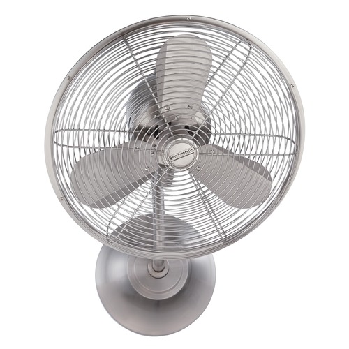 Craftmade Lighting Bellow I Hard-Wired Wall Fan in Brushed Polished Nickel by Craftmade Lighting BW116BNK3-HW