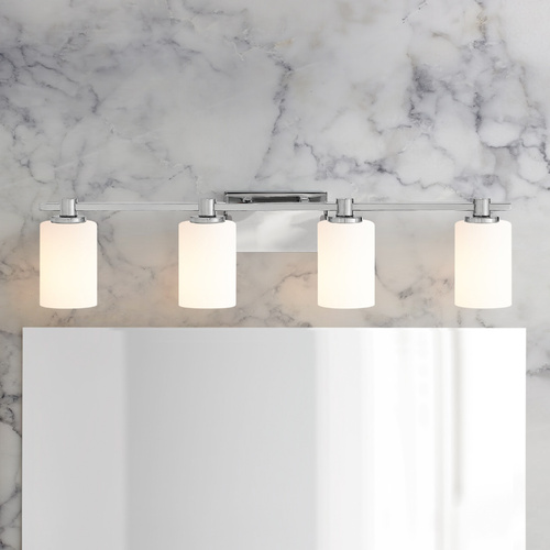 Karlie 4-Light Chrome Bath Light by Hinkley Lighting