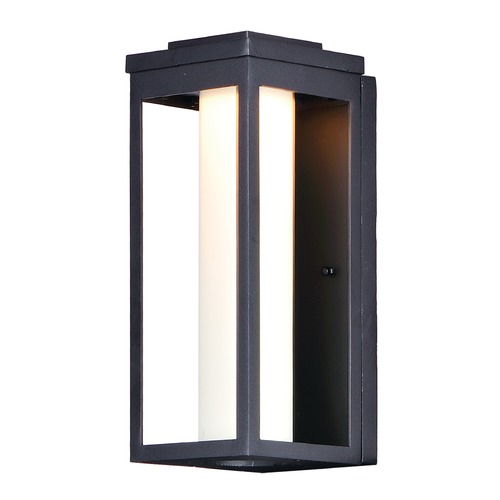 Maxim Lighting Salon LED Black LED Outdoor Wall Light by Maxim Lighting 55904SWBK