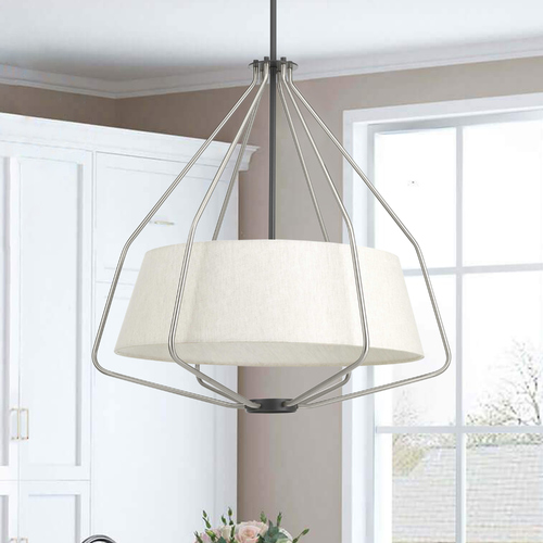 Hangar Brushed Nickel Pendant by Progress Lighting