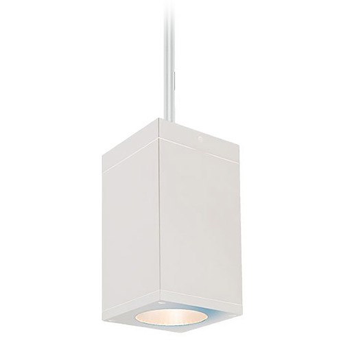 WAC Lighting Wac Lighting Cube Arch White LED Outdoor Hanging Light DC-PD05-F827-WT