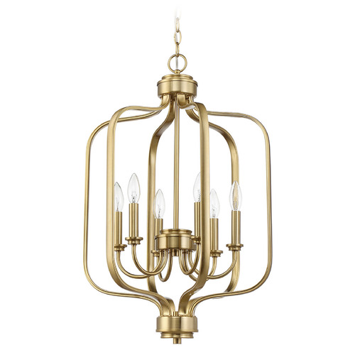 Craftmade Lighting Bolden Satin Brass Pendant by Craftmade Lighting 50536-SB