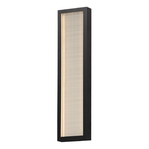 ET2 Lighting Highlander Black LED Outdoor Wall Light by ET2 Lighting E30222-99BK