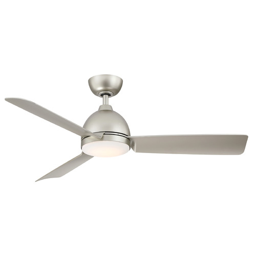 Fanimation Fans Starboard L Brushed Nickel LED Ceiling Fan with Light