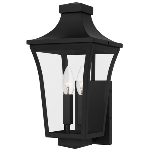 Quoizel Lighting Quentin Earth Black Outdoor Wall Light