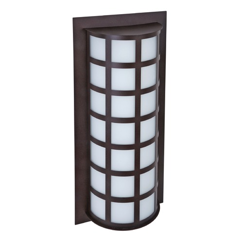 Besa Lighting Besa Lighting Scala Bronze LED Outdoor Wall Light SCALA20-SW-LED-BR