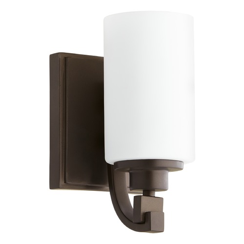 Quorum Lighting Lancaster Oiled Bronze Sconce by Quorum Lighting 5407-1-86