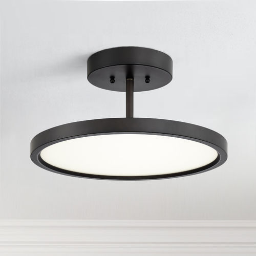 Quoizel Lighting Beltway LED Semi-Flush Mount in Oil Rubbed Bronze by Quoizel Lighting BLW1715OI