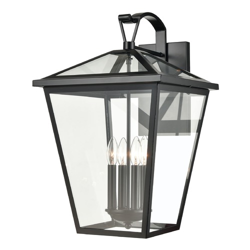 Elk Lighting Elk Lighting Main Street Black Outdoor Wall Light 45473/4