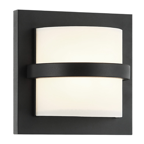 Matteo Lighting Brampton Matte Black LED Sconce